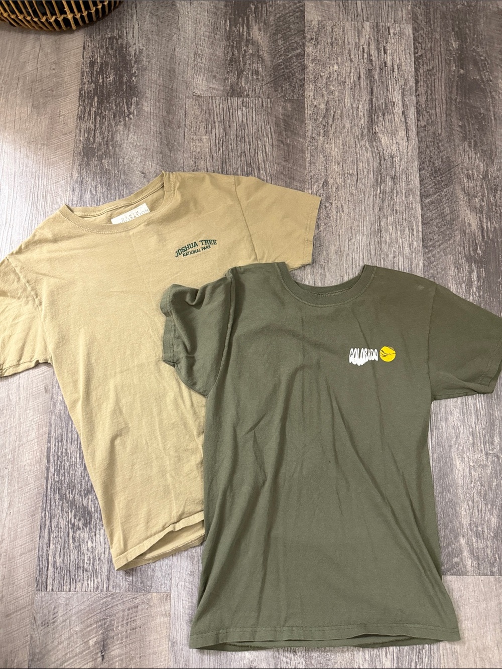 Men’s California Graphic Tee Set - Olive & Khaki